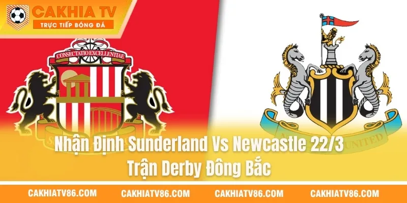 Nhận Định Sunderland Vs Newcastle 22/3 - Trận Derby Đông Bắc